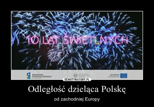 Odległość dzieląca Polskę