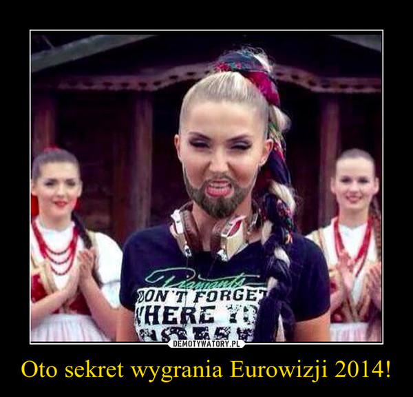 Oto sekret wygrania Eurowizji 2014! –  