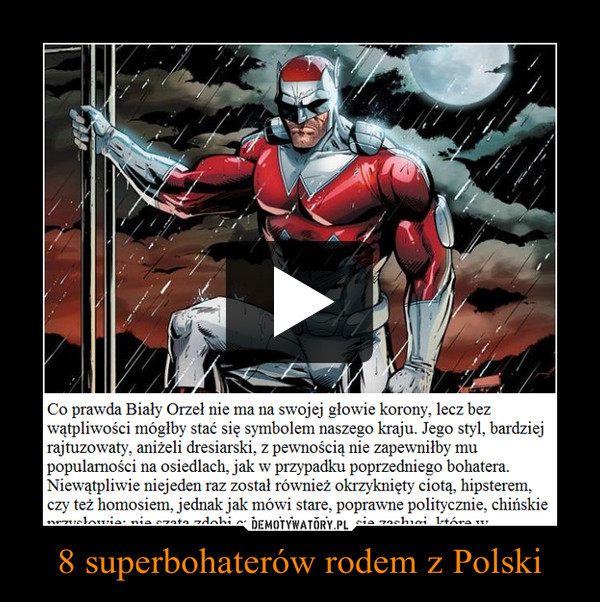8 superbohaterów rodem z Polski –  