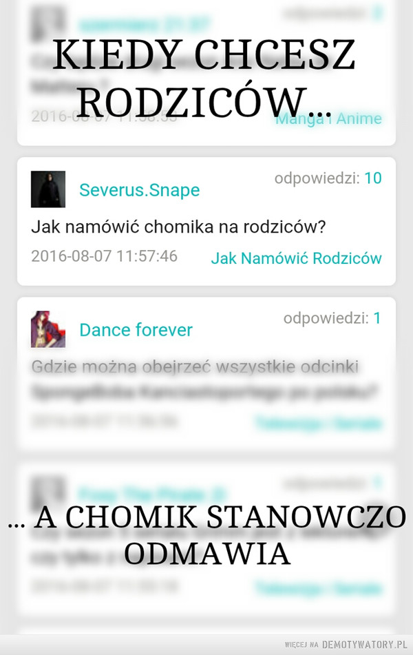 Problemy nastolatków. –  