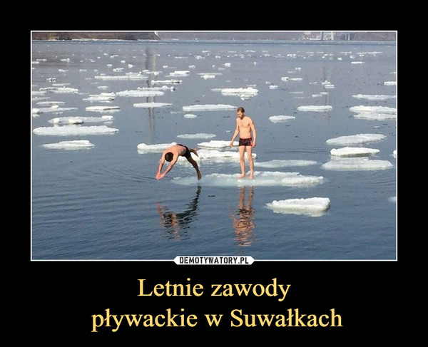 Letnie zawody pływackie w Suwałkach –  