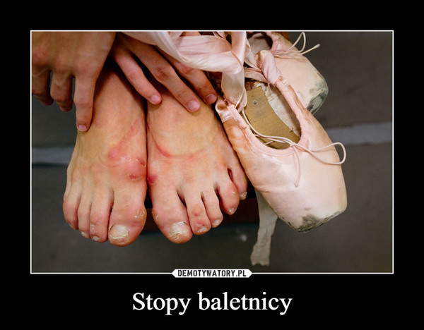 Stopy baletnicy
