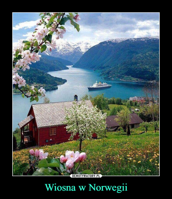 Wiosna w Norwegii –  