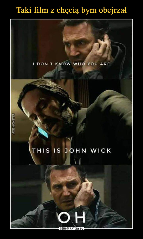  –  I DON'T KNOW WHO YOU ARETHIS IS JOHN WICKOH