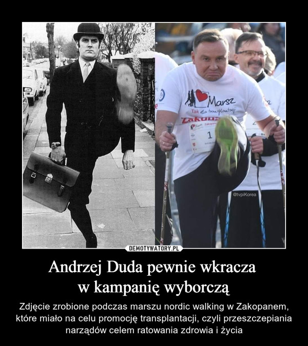 Andrzej Duda pewnie wkracza 
w kampanię wyborczą