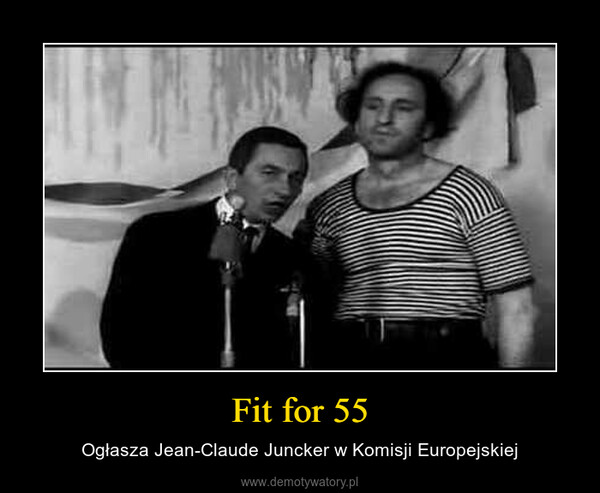 Fit for 55 – Ogłasza Jean-Claude Juncker w Komisji Europejskiej 