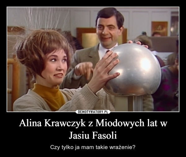 Alina Krawczyk z Miodowych lat w Jasiu Fasoli – Czy tylko ja mam takie wrażenie? 