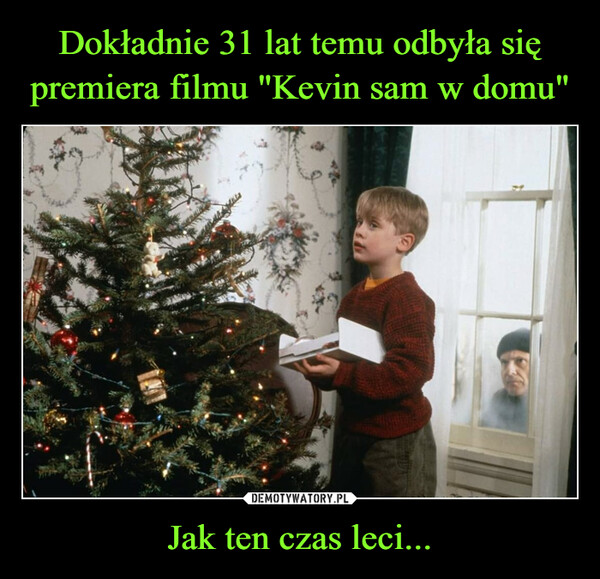 Dokładnie 31 lat temu odbyła się premiera filmu "Kevin sam w domu" Jak ten czas leci...