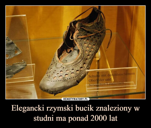 Elegancki rzymski bucik znaleziony w studni ma ponad 2000 lat