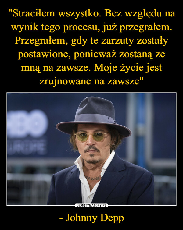 - Johnny Depp –  
