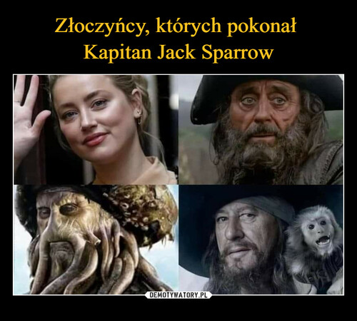 Złoczyńcy, których pokonał 
Kapitan Jack Sparrow