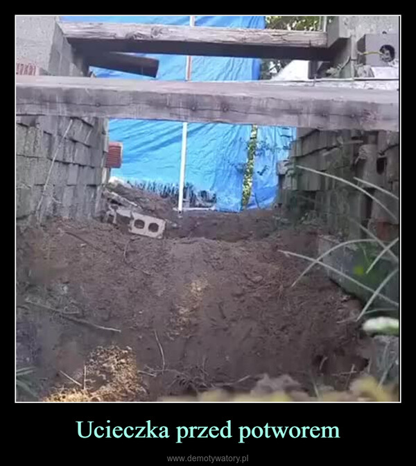 Ucieczka przed potworem –  