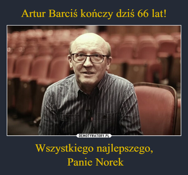 Wszystkiego najlepszego, Panie Norek –  