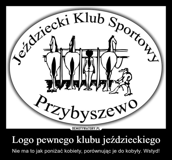 Logo pewnego klubu jeździeckiego