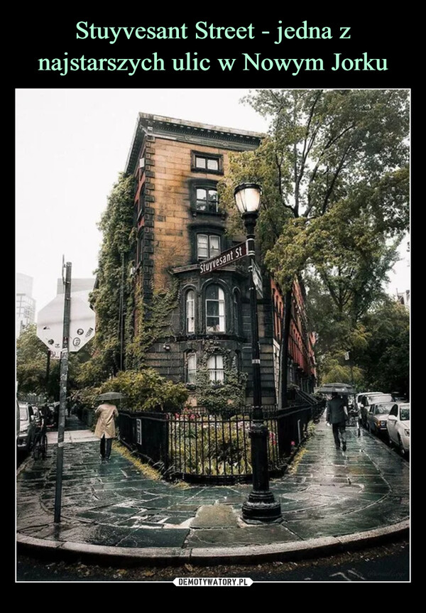 Stuyvesant Street - jedna z najstarszych ulic w Nowym Jorku