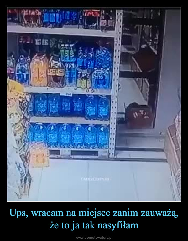 Ups, wracam na miejsce zanim zauważą, że to ja tak nasyfiłam –  SETREACAPUB