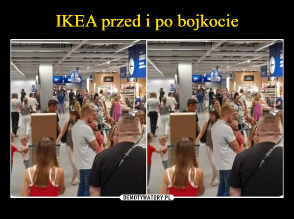 IKEA przed i po bojkocie