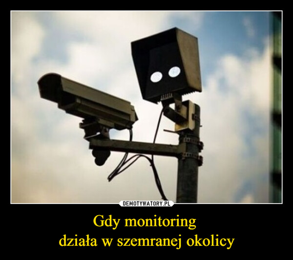 Gdy monitoring działa w szemranej okolicy –  www