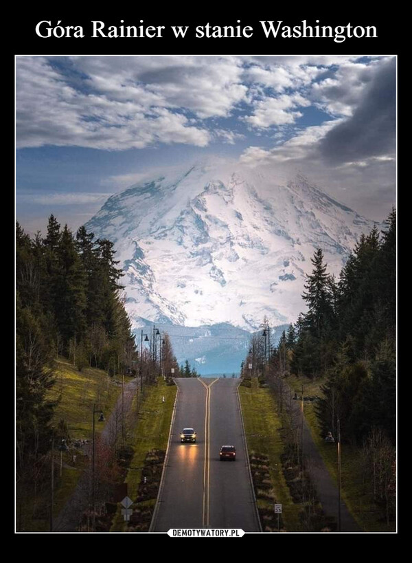 Góra Rainier w stanie Washington